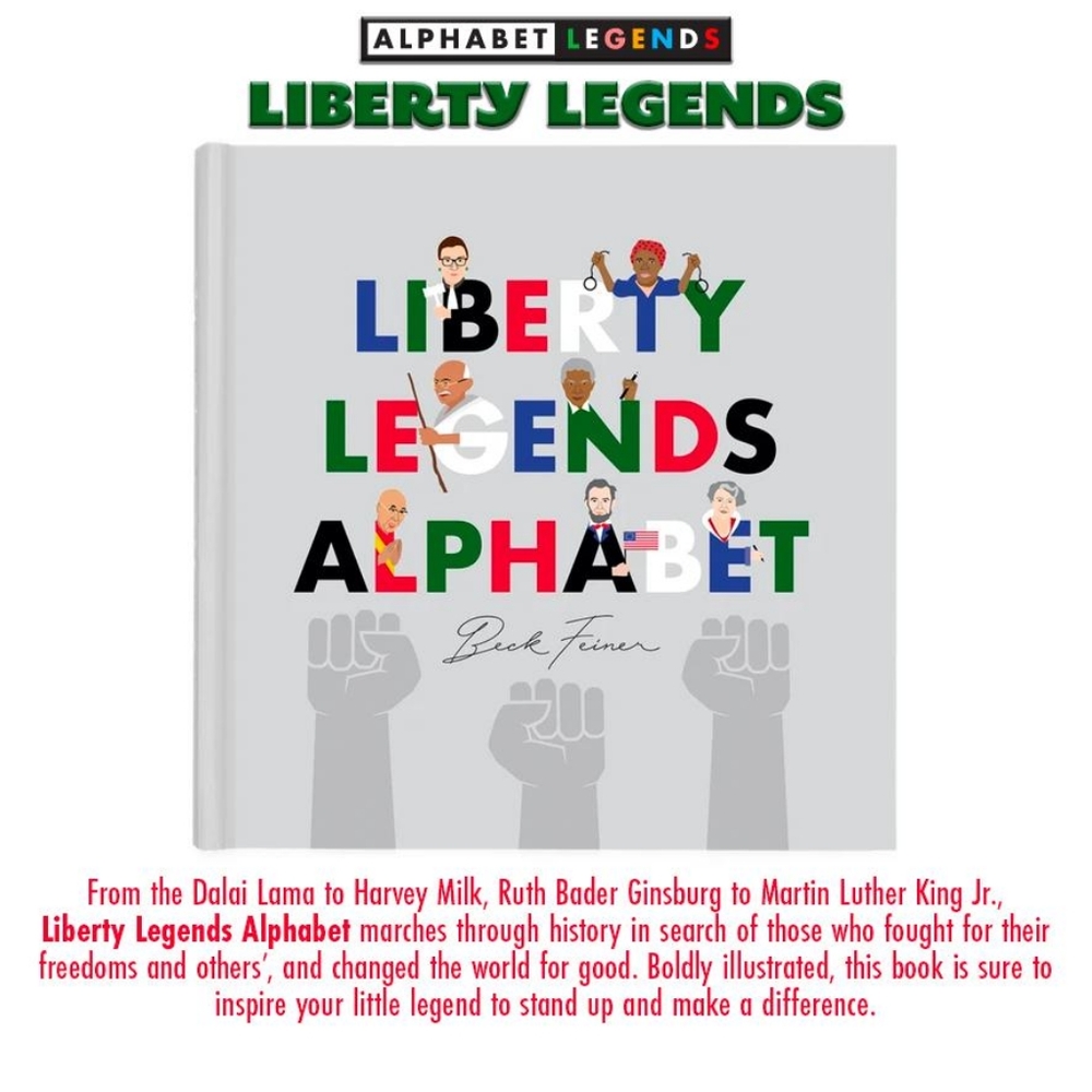 LIBERTY LEGENDS ALPHABET BOOK NEW